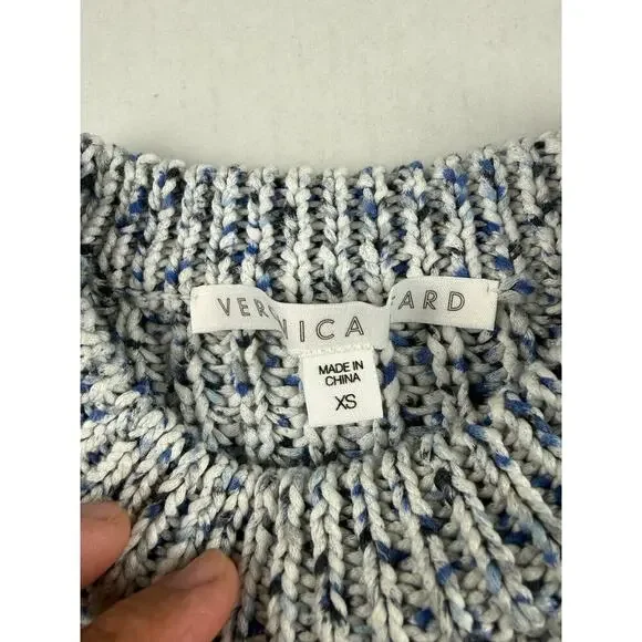 Veronica Beard Ryce Cotton Crewneck Sweater - Size XS - Picture 2 of 7